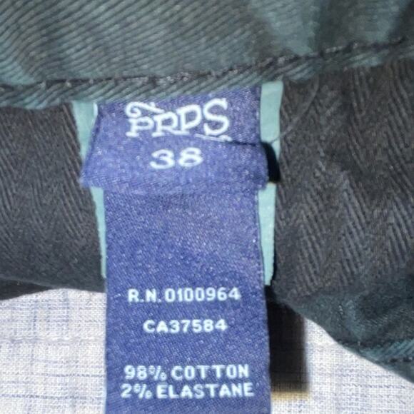 PRPS Goods & Co. Men's Black Jean Denim Shorts - Sz 38 - Challenger Fit - EUC - Picture 8 of 14